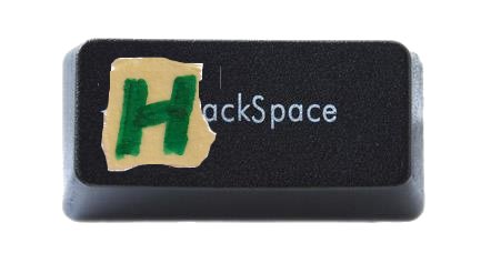 backspace black